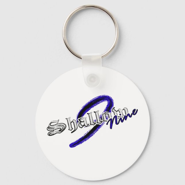 shallow9 keychain (Front)