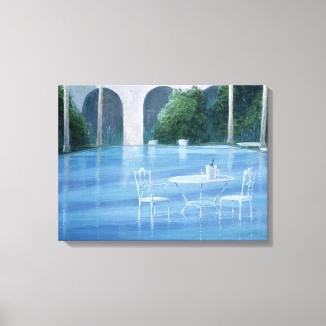 Shallow End Canvas Print (Front)