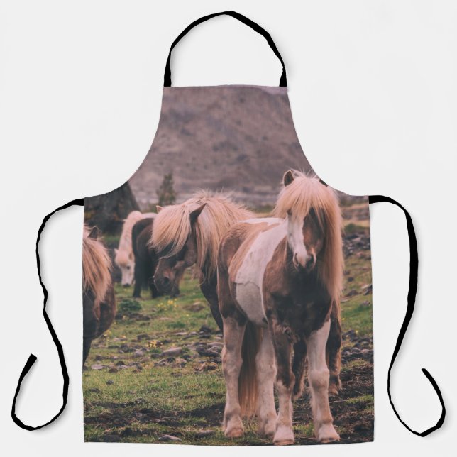 SHALLOW FOCUS PHOTOGRAPHY OF HORSES APRON (Front)