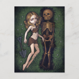 "Shallow Grave" Postcard