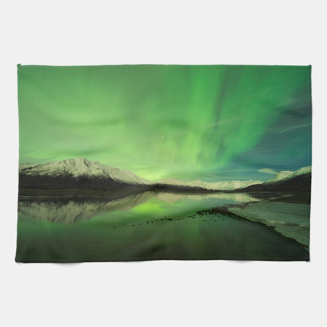 Shallows Aurora Tea Towel (Horizontal)
