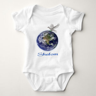 shalom baby bodysuit