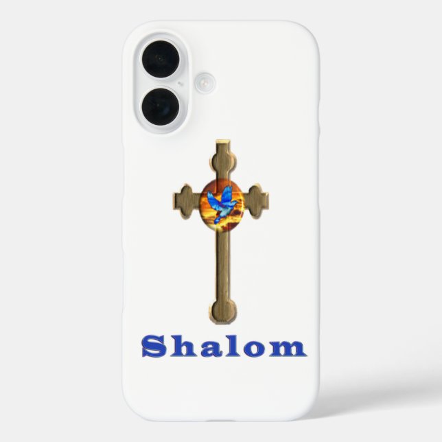 Shalom Case-Mate iPhone Case (Back)
