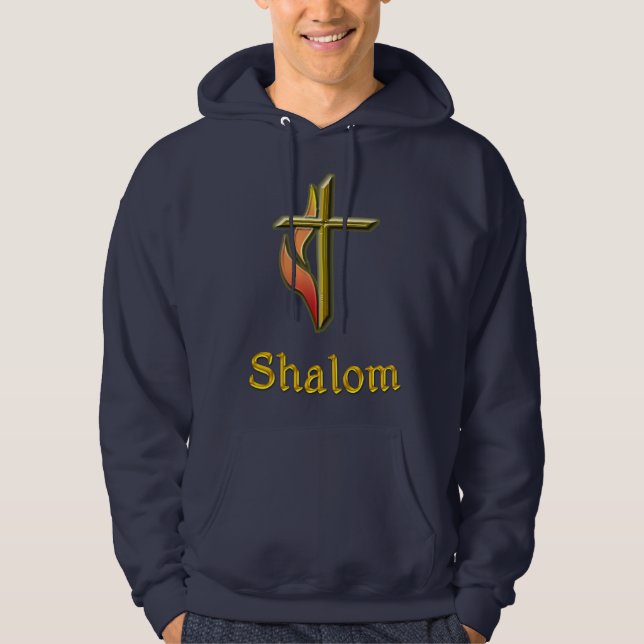 Shalom clothing and more hoodie (Front)