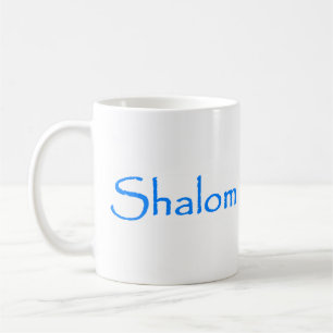 shalom coffee mug