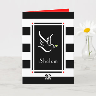 Shalom Dove Greeting Card