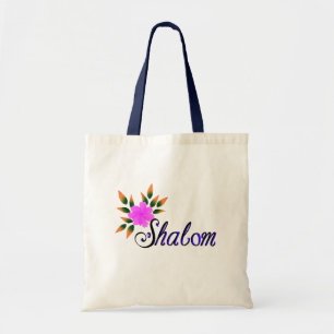 Shalom Floral  Tote Bag