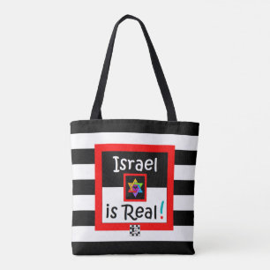Shalom! / Israel Is Real! tote Bag