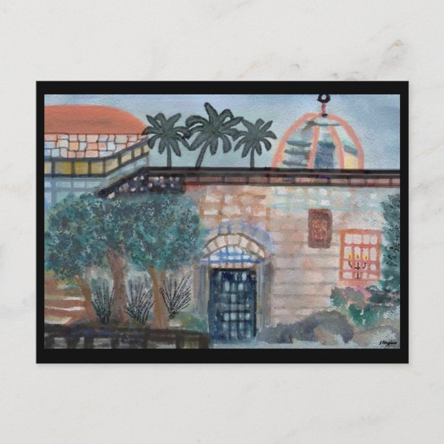 Shalom Israel Postcard (Front)