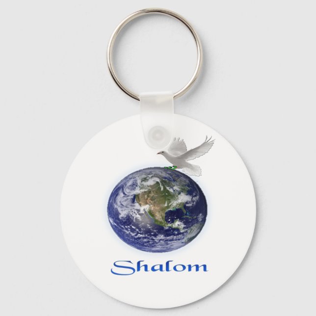 Shalom Key Ring (Front)