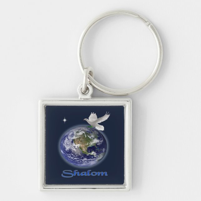 shalom key ring (Front)