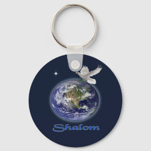 Shalom Key Ring
