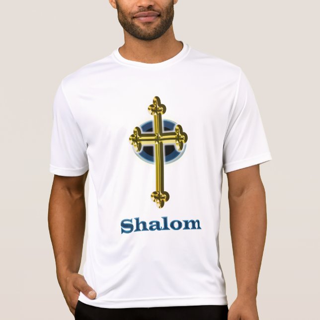 Shalom mens  t-shirt (Front)