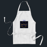 Shalom Personalised Apron Template<br><div class="desc">MMMMMMMMMmmmmmmmmm!  Memories of wonderful food and family gatherings! Great gift apron for any occasion. In our store zazzle.com/celebrationsevents* see matching Invitations,  Announcements,  Greeting Cards,  Stickers,  Postage Stamps and more!  



 



 



 


 zazzle
 



 


com.</div>