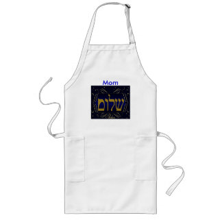 Shalom Personalised Long Chef’s Apron Template