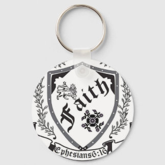 Shalom Shield of Faith Key Ring