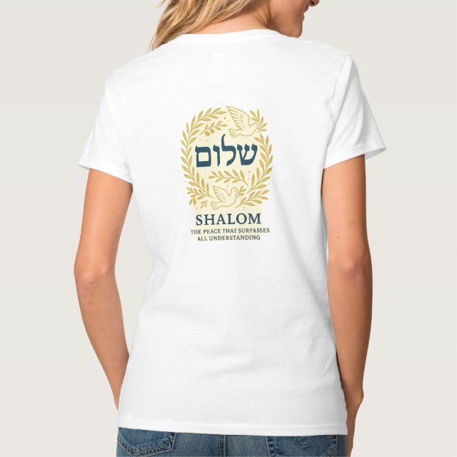 Shalom T-Shirt (Back)