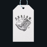 Shalom Y'all Cowboy Jewish Hanukkah West  Gift Tags<br><div class="desc">Hanukkah humour,  Western cowboy theme,  Jewish holiday 2025,  menorah celebration,  funny Jewish phrase,  cowboy boot design,  southern Jewish pride,  Hanukkah with a twist,  cultural fusion,  festive spirit</div>