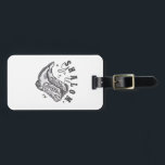 Shalom Y'all Cowboy Jewish Hanukkah West  Luggage Tag<br><div class="desc">Hanukkah humour,  Western cowboy theme,  Jewish holiday 2025,  menorah celebration,  funny Jewish phrase,  cowboy boot design,  southern Jewish pride,  Hanukkah with a twist,  cultural fusion,  festive spirit</div>