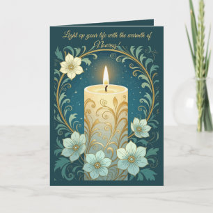 Sham Candles for Haft-Sin Guiding Light  Card