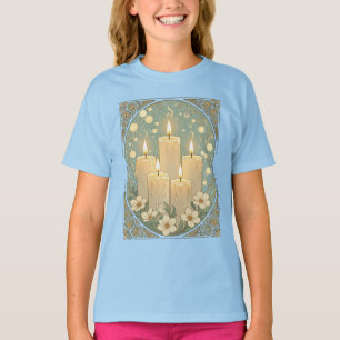 Sham Candles Light and Happiness for Nowruz T-Shirt