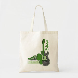 Sham Rock. Music Theme St. Patrick's Day Tote Bag