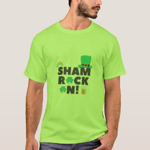 "SHAM ROCK N! " MEN'S T-SHIRT