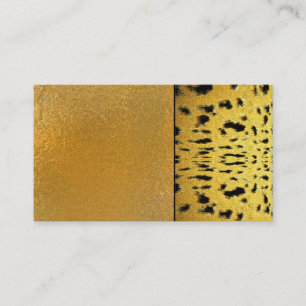 Shaman Healer Jaguar Spots Cat Business Cards