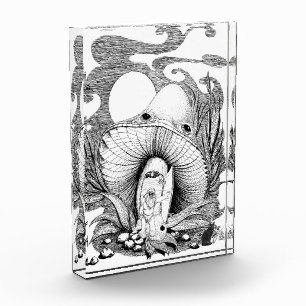 Shaman Line Illustration Acrylic Block