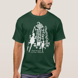 Shaman Petroglyph - Coso Range, California T-Shirt