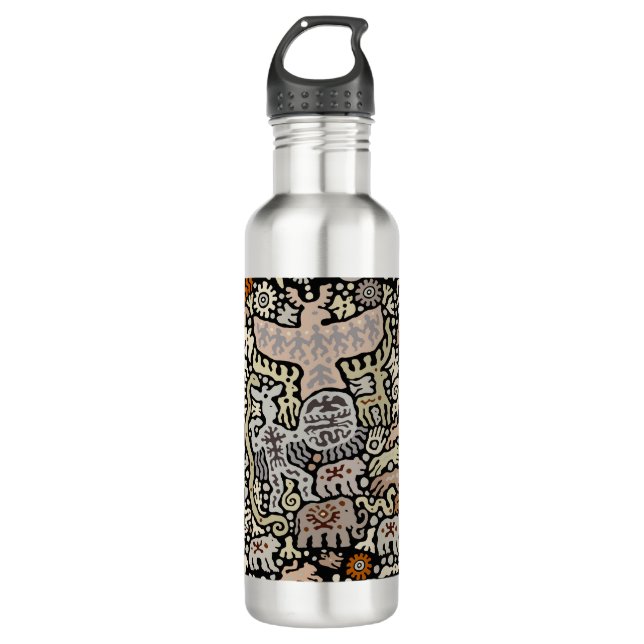 Shaman Peyote Ritual 710 Ml Water Bottle (Front)