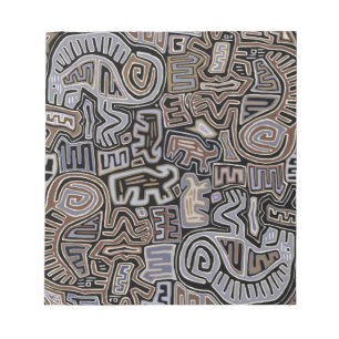 Shaman Peyote Serpent Ritual Spirits Notepad