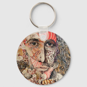 SHAMAN PORTRAIT KEY RING