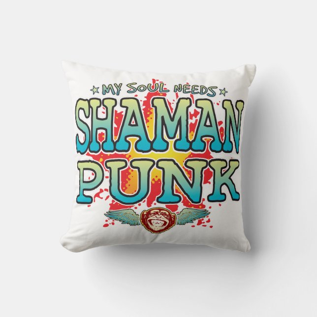 Shaman Punk Soul Cushion (Front)