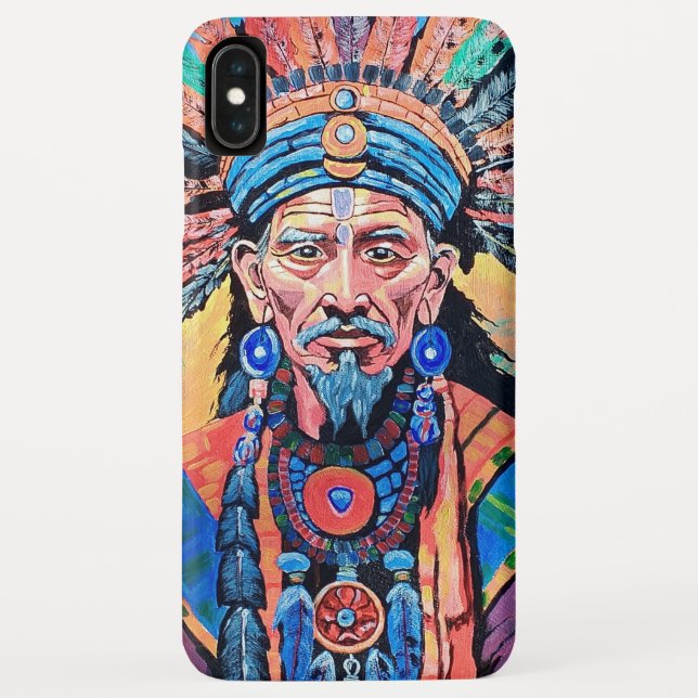shaman, sorcerer, amulet, magic Case-Mate iPhone case (Back)