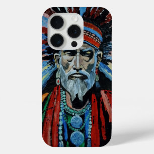 shaman, sorcerer, protector, amulet, grandfather iPhone 15 pro case
