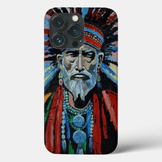 shaman, sorcerer, protector, amulet, grandfather iPhone 13 pro case