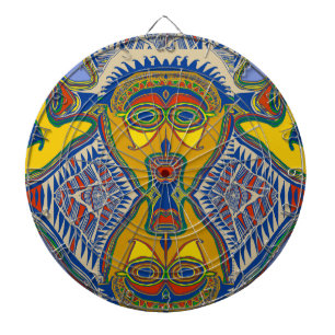 Shaman Tribal Mask Dartboard