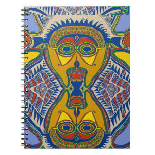 Shaman Tribal Mask Notebook
