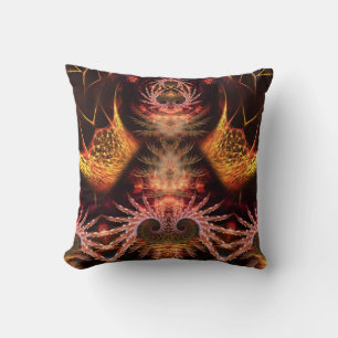 Shaman Visionary Fractal Art Cushion