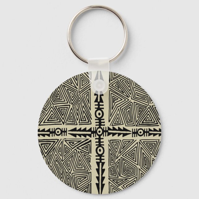 Shaman VooDoo Map Key Ring (Front)