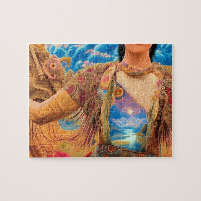 Shaman Woman  Jigsaw Puzzle (Horizontal)