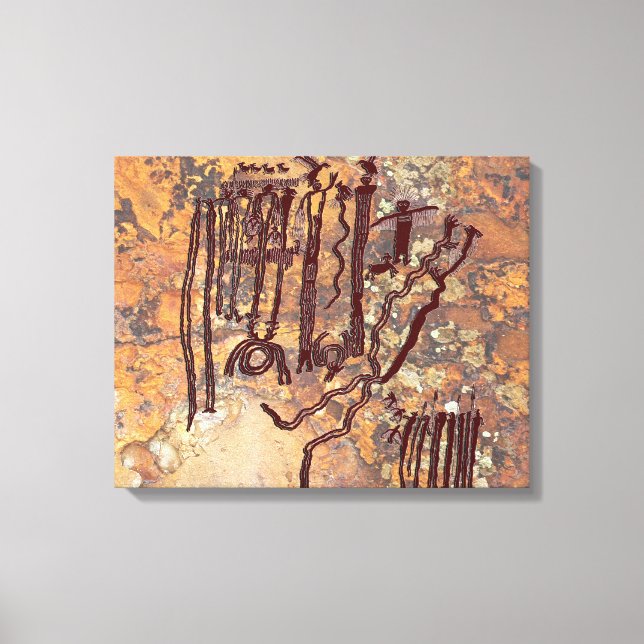 Shamans and Spirits Canvas Print (Front)