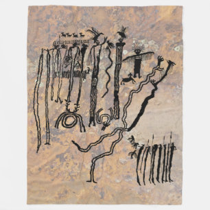 Shamans and Spirits Fleece Blanket