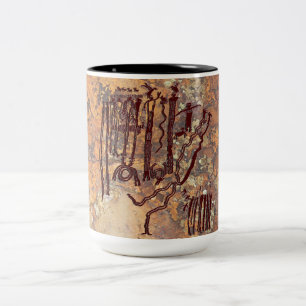 Shamans and Spirits Two-Tone Coffee Mug