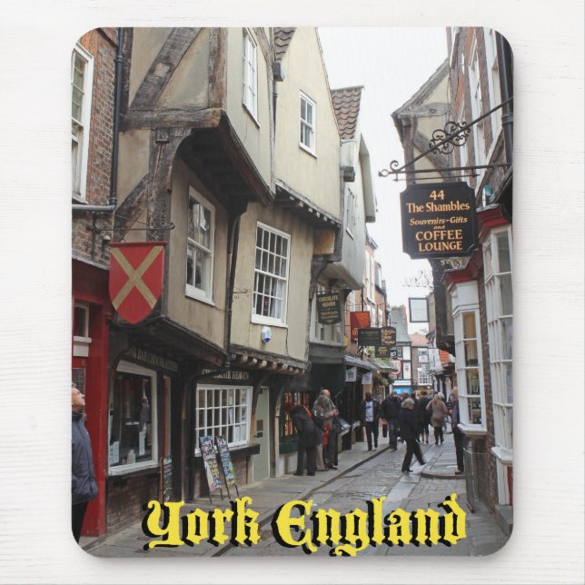 Shambles, York Mouse Pad (Front)