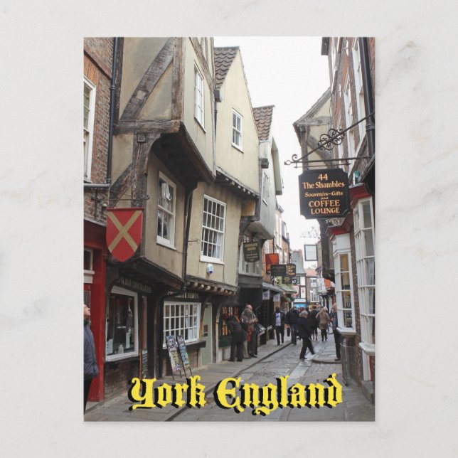 Shambles, York Postcard (Front)