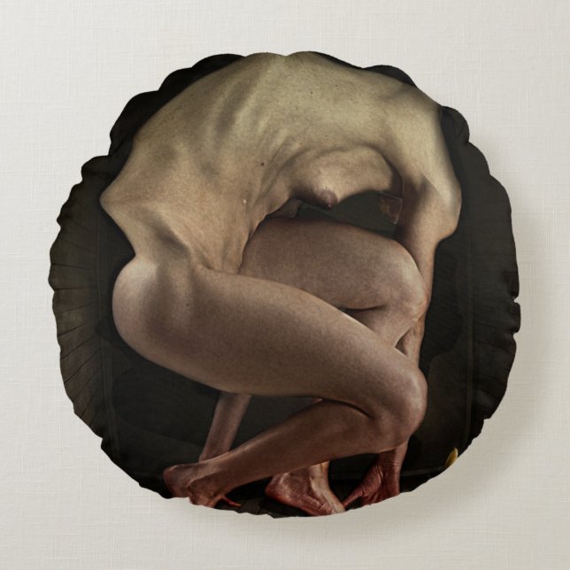 Shame 2012 round cushion (Front)