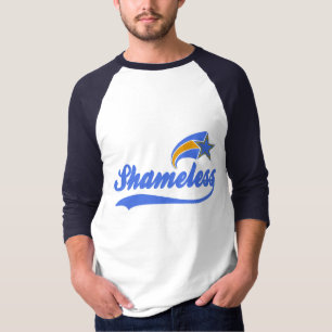 Shameless Star Faux Baseball T-Shirt