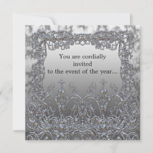 Shampton Elegant  Party Invitation